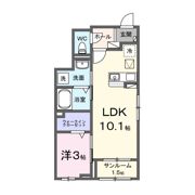 セレーノ岡谷の間取り画像