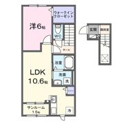 セレーノ岡谷の間取り画像