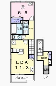 コントレイルの間取り画像