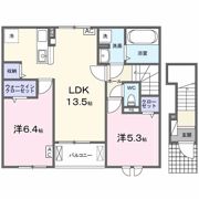 エス ウィステリア Ⅱの間取り画像