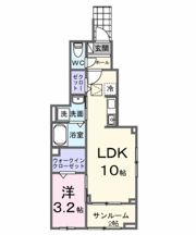 ブランの間取り画像