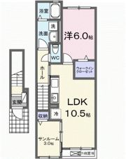 シエルの間取り画像