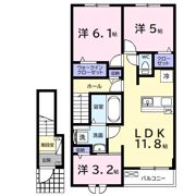 ミズキⅨの間取り画像