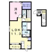 エムアンドエフの間取り画像