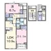 フォルトゥーナ 播磨の間取り画像
