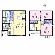 中出町2丁目戸建 北棟の間取り画像