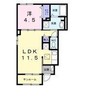 メゾン ヒヨリの間取り画像