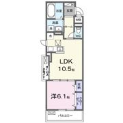 フルール近江の間取り画像