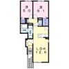 カルム栗山の間取り画像