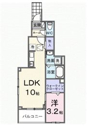 コスメーアの間取り画像