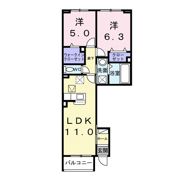 カトレヤの間取り画像