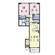 若松原3丁目アパート（028382801）の間取り画像