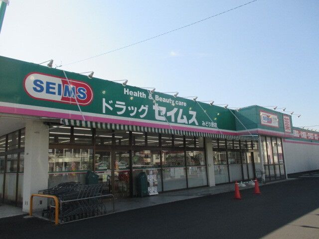 近くのドラッグセイムス みどり野店まで600m（徒歩8分）