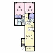 コンフォートパレスの間取り画像