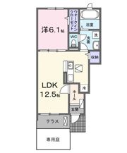 カフア テラスの間取り画像