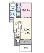 カフア テラスの間取り画像
