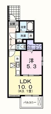 アルドーレⅡの間取り画像