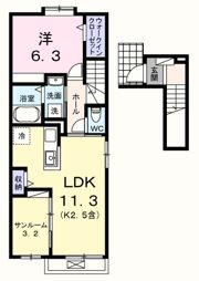 アルドーレⅡの間取り画像