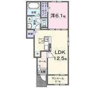 八幡東町アパート（028389901）の間取り画像