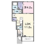 ヒカルサ藤枝茶町Ⅰの間取り画像