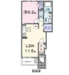 アヴァンセ オオクテの間取り画像