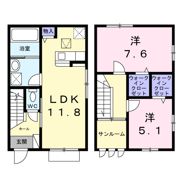 フェンテ・ウノの間取り画像