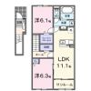 コスタ・ルーチェの間取り画像