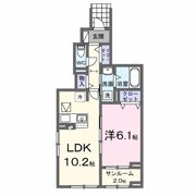 ルーミー新町の間取り画像