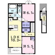 KouwaⅡの間取り画像