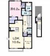 木ノ本アパートBの間取り画像