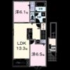 三原市アパート（028397601）の間取り画像