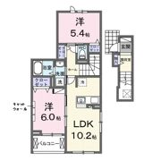 ラヴィアンローズの間取り画像