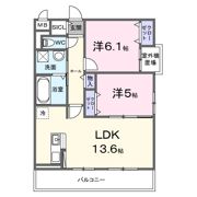 ニード コートの間取り画像
