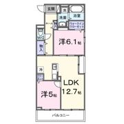 ティリア コートの間取り画像