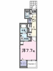 アップフィールド 共栄 Ⅲの間取り画像