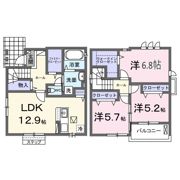 ヴィラキャトルセゾンの間取り画像