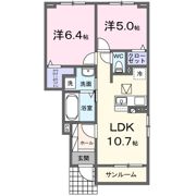 ニコリヴⅠの間取り画像