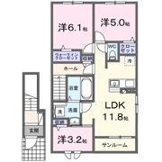 ニコリヴⅠの間取り画像
