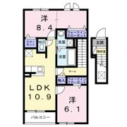サンレジデンスの間取り画像