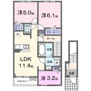 モメントの間取り画像