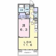 ラニカイ・Mの間取り画像