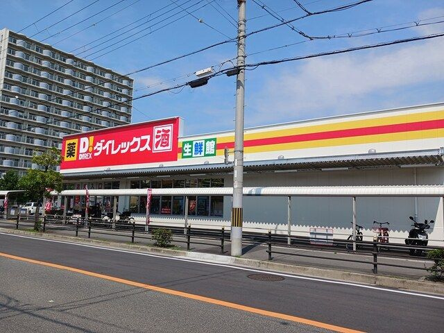 近くのダイレックス大正平尾店まで820m(徒歩11分)