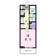 ハイドレンジア くずはの間取り画像