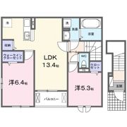 ピュアブルームの間取り画像