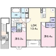 ピュアブルームの間取り画像