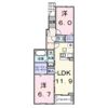白岡アパートの間取り画像