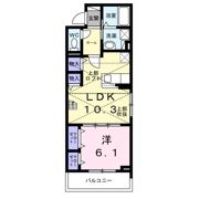 ベルジェの間取り画像