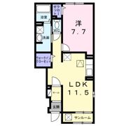 ガーデンKOSAKAの間取り画像