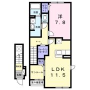 ガーデンKOSAKAの間取り画像