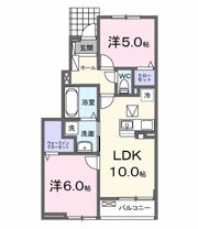 サンコンフォートの間取り画像